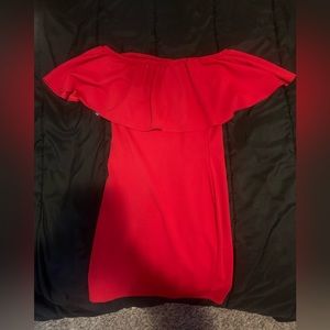 Off the shoulder dress